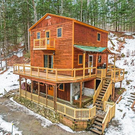 River Road Treehouse Retreat ウォレンズバーグ エクステリア 写真